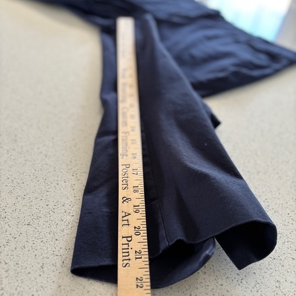 Lane Bryant The Allie Capri Pants Womens Plus Size 16 Navy Blue Classic Stretch - Picture 6 of 16